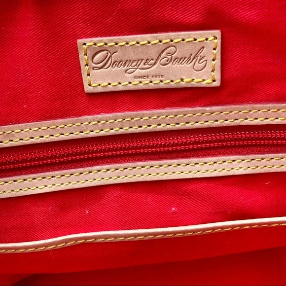 Polkadot Classic Dooney & Bourke Tote - Picture 11 of 12